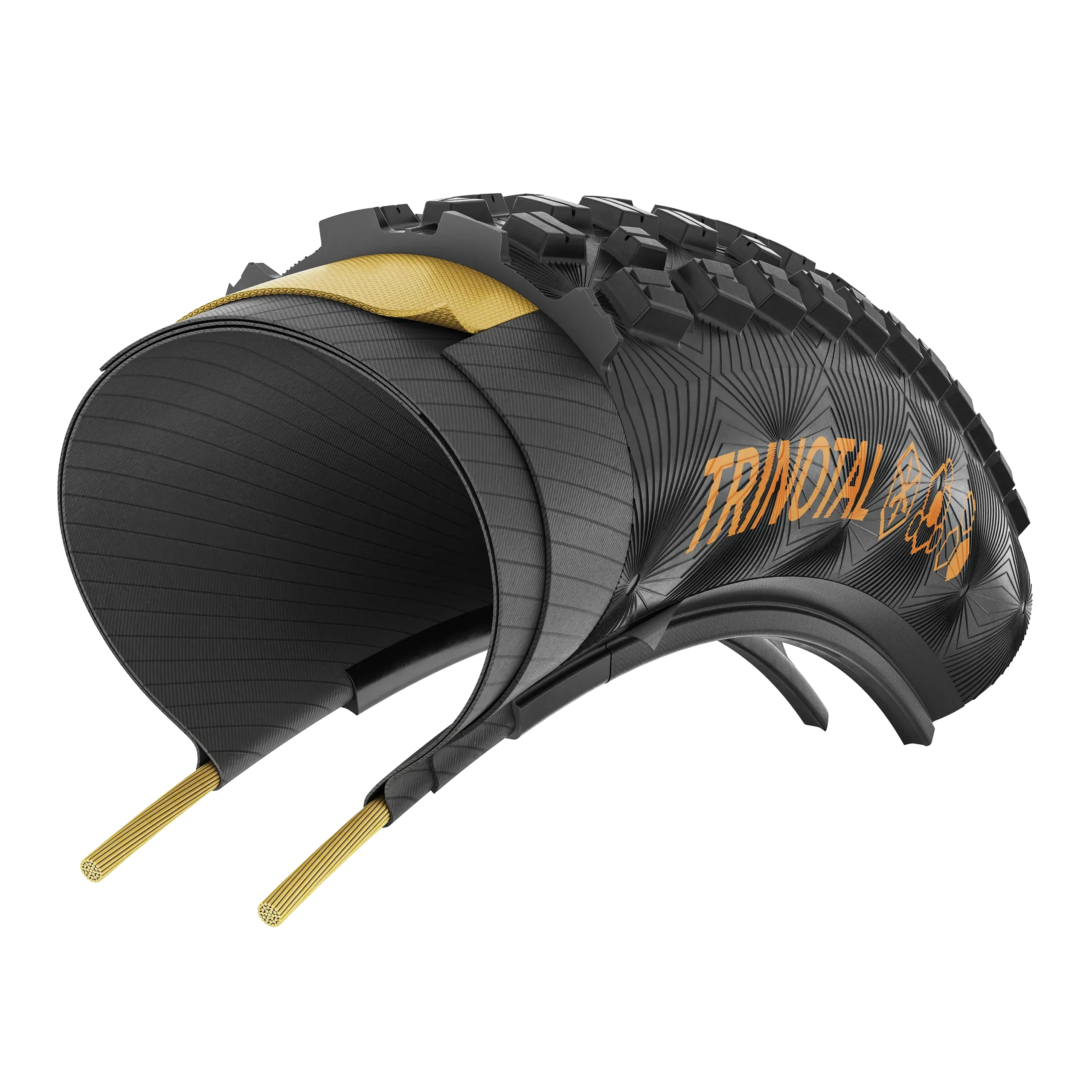 Cubierta de montaña Continental Trinotal Tubeless Ready para terreno mixto