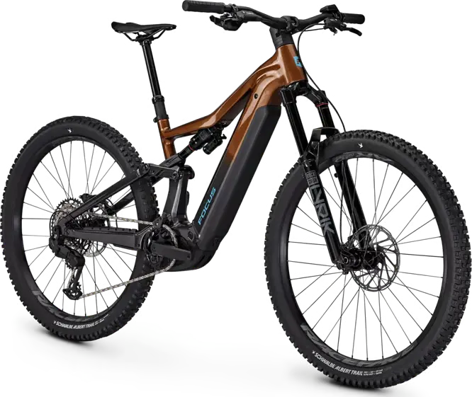 Bicicleta eléctrica focus jam2 6.8 con motor Bosch y suspensiones FOX en Bikes Click
