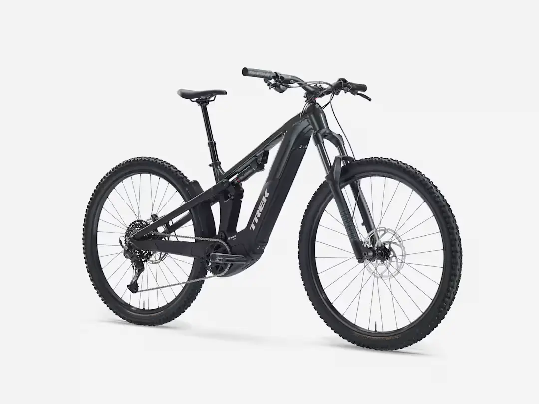Bicicleta eléctrica de montaña con doble suspensión Trek Superfly+ FS en Bikes Click