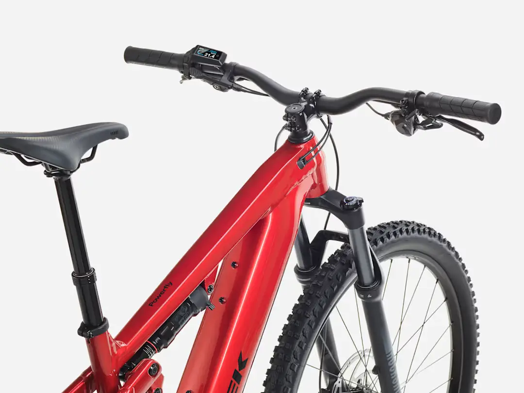 Bicicleta eléctrica de montaña con doble suspensión Trek Superfly+ FS en Bikes Click