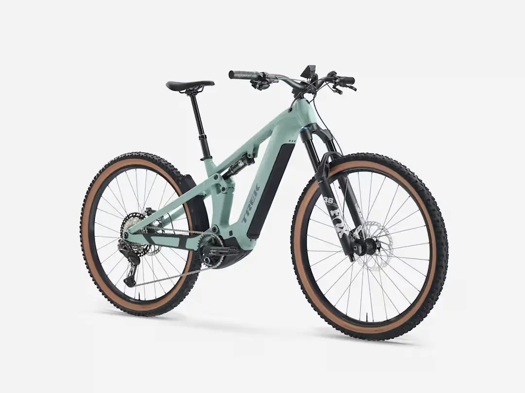 Bicicleta eléctrica de montaña Trek Powerfly+ FS 8 Gen 4 con cambio inalámbrico en Bikes Click