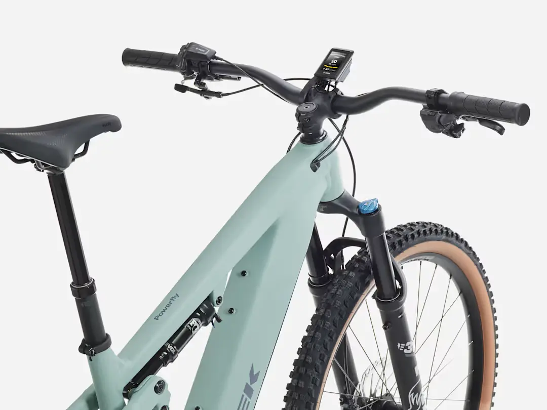 Bicicleta eléctrica de montaña Trek Powerfly+ FS 8 Gen 4 con cambio inalámbrico en Bikes Click