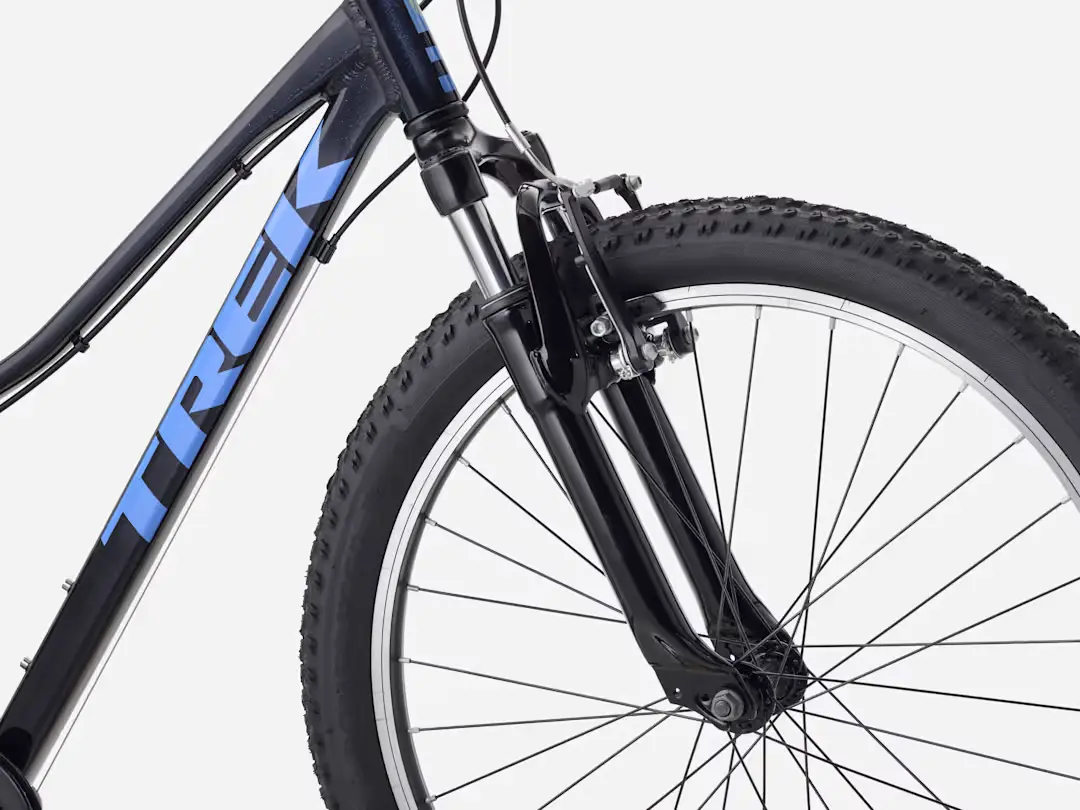 Bicicleta infantil de montaña de aluminio Trek Precaliber 24 con suspensión en Bikes Click
