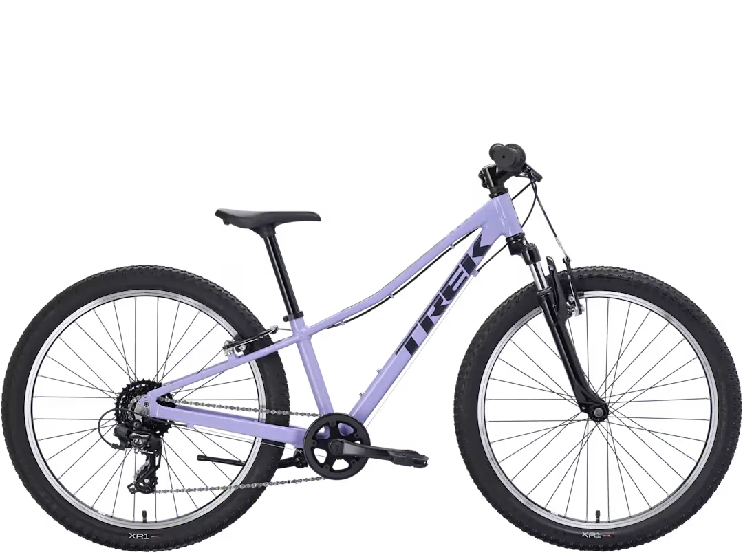 Bicicleta infantil de montaña de aluminio Trek Precaliber 24 con suspensión en Bikes Click