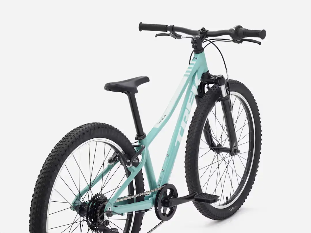 Bicicleta infantil de montaña de aluminio Trek Precaliber 24 con suspensión en Bikes Click