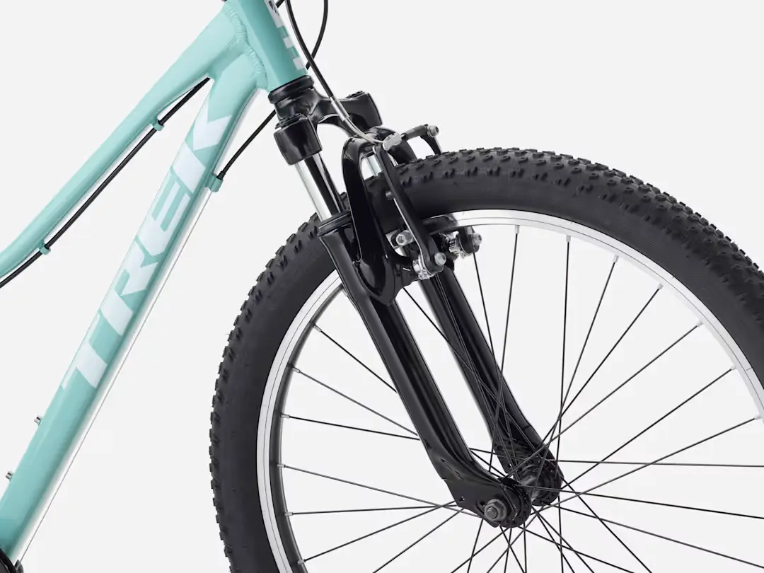 Bicicleta infantil de montaña de aluminio Trek Precaliber 24 con suspensión en Bikes Click