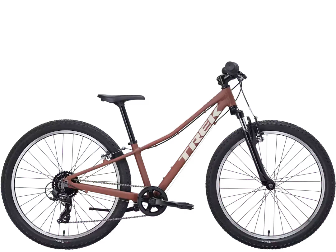 Bicicleta infantil de montaña de aluminio Trek Precaliber 24 con suspensión en Bikes Click