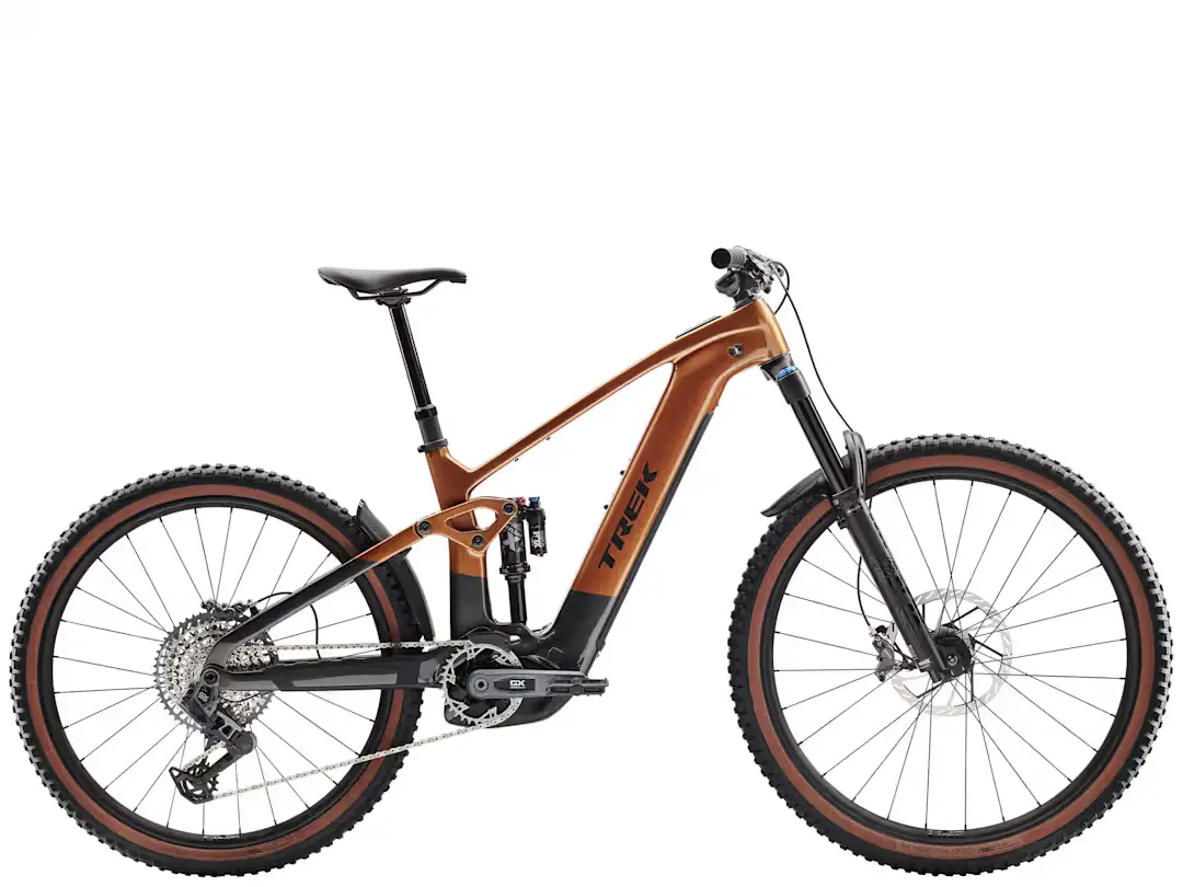 Bicicleta eléctrica Trek Rail+ 9.8 GX AXS T-Type Gen 5 con cambio electrónico en Bikes Click