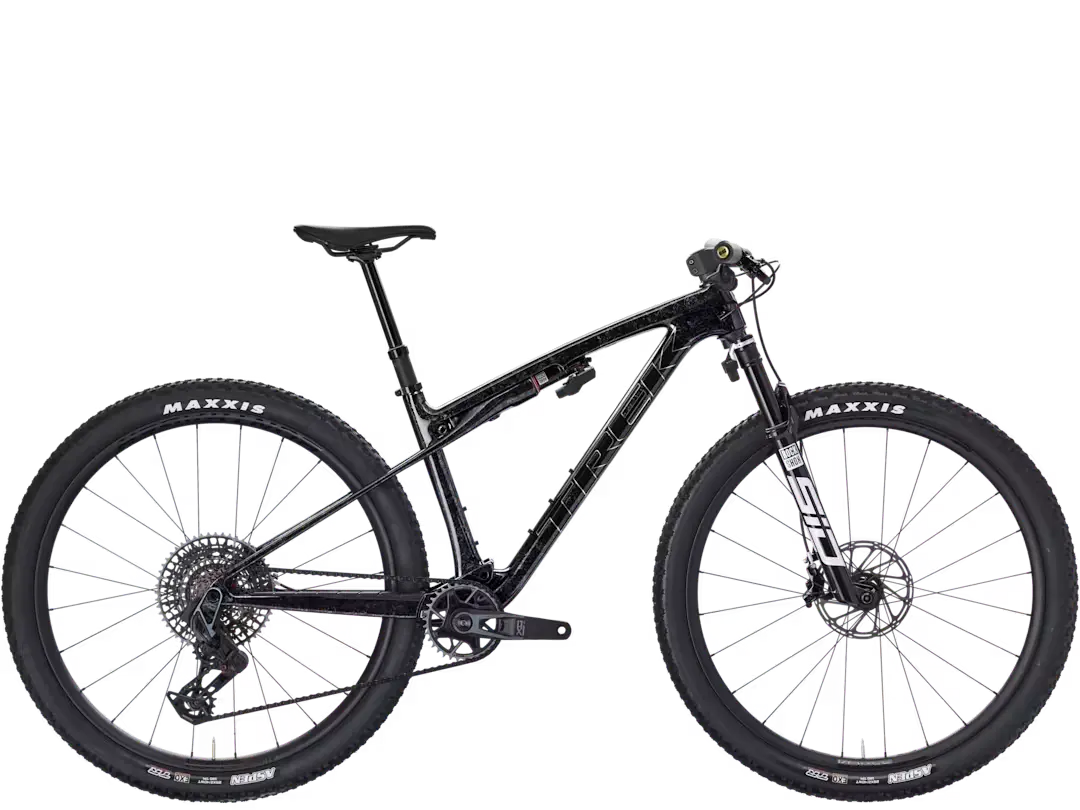Bicicleta de montaña de carbono Trek Supercaliber SLR 9.8 X0 Flight Attendant Gen 2 en Bikes Click