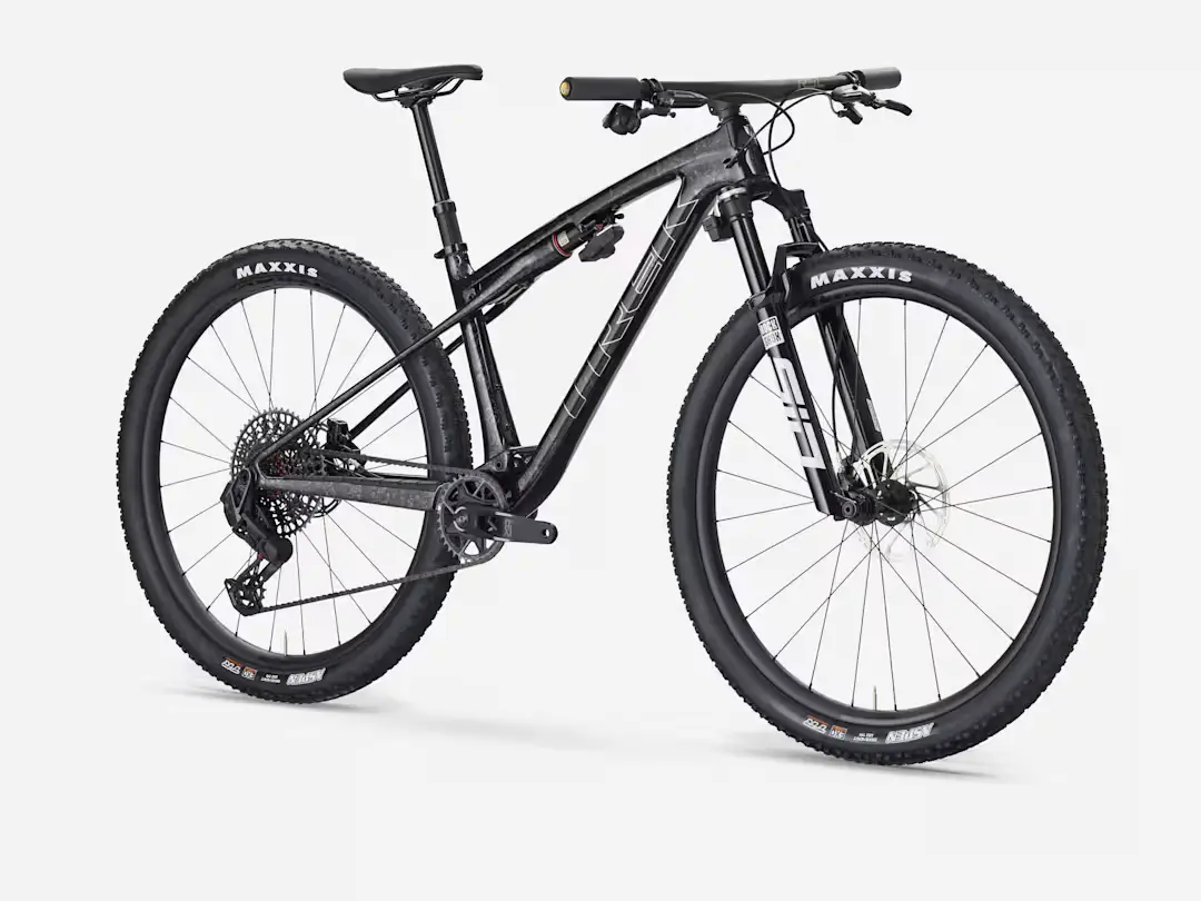 Bicicleta de montaña de carbono Trek Supercaliber SLR 9.8 X0 Flight Attendant Gen 2 en Bikes Click
