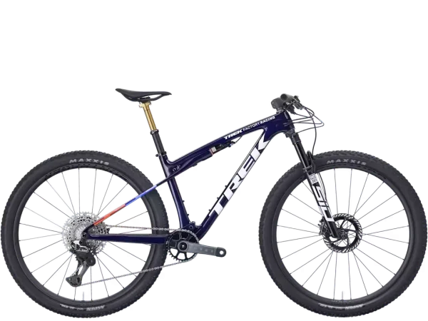 Bicicleta oficial de montaña de carbono Trek Supercaliber SLR 9.9 XTR Di2 Gen 2 en Bikes Click