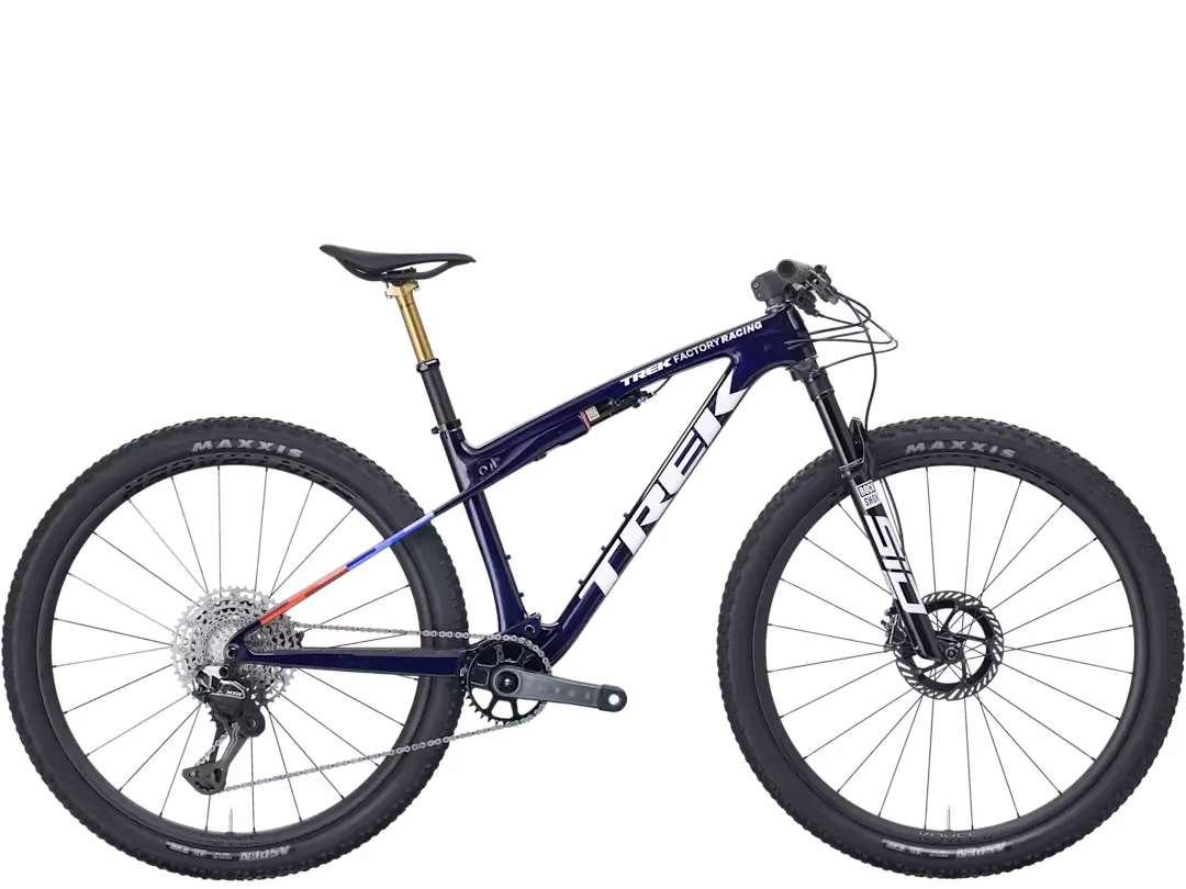 Bicicleta oficial de montaña de carbono Trek Supercaliber SLR 9.9 XTR Di2 Gen 2 en Bikes Click
