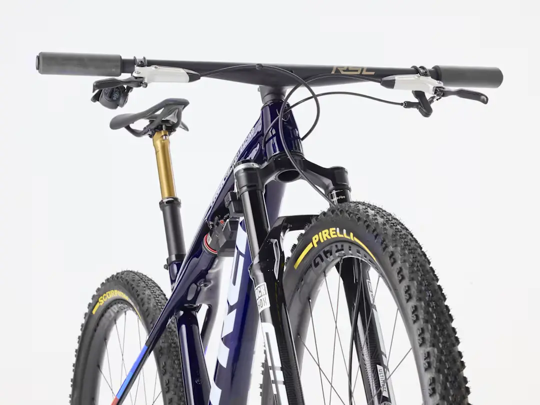 Bicicleta de montaña de carbono Trek Supercaliber SLR 9.9 XX Flight Attendant en Bikes Click