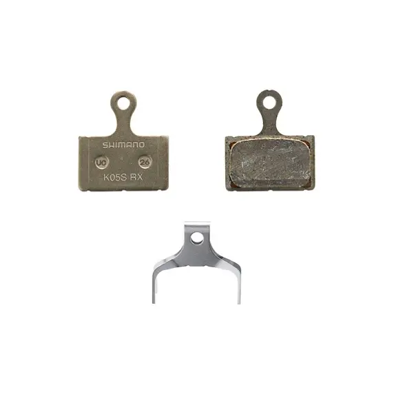 Pastillas de freno de resina Shimano BP-K05S-RX para carretera y gravel en Bikes Click