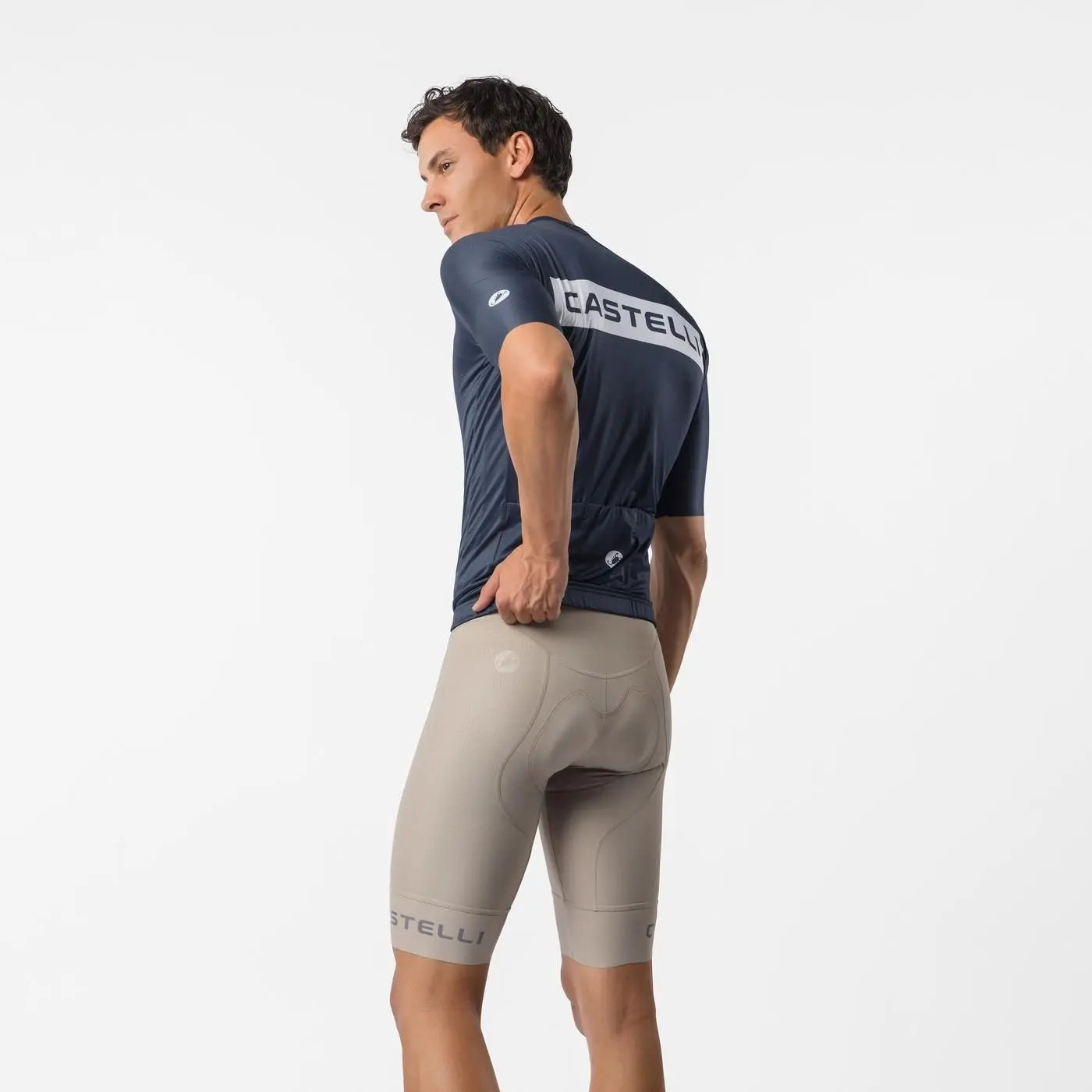 Culotte castelli competizione bibshort de ciclismo con badana KISS Air2 en Bikes Click