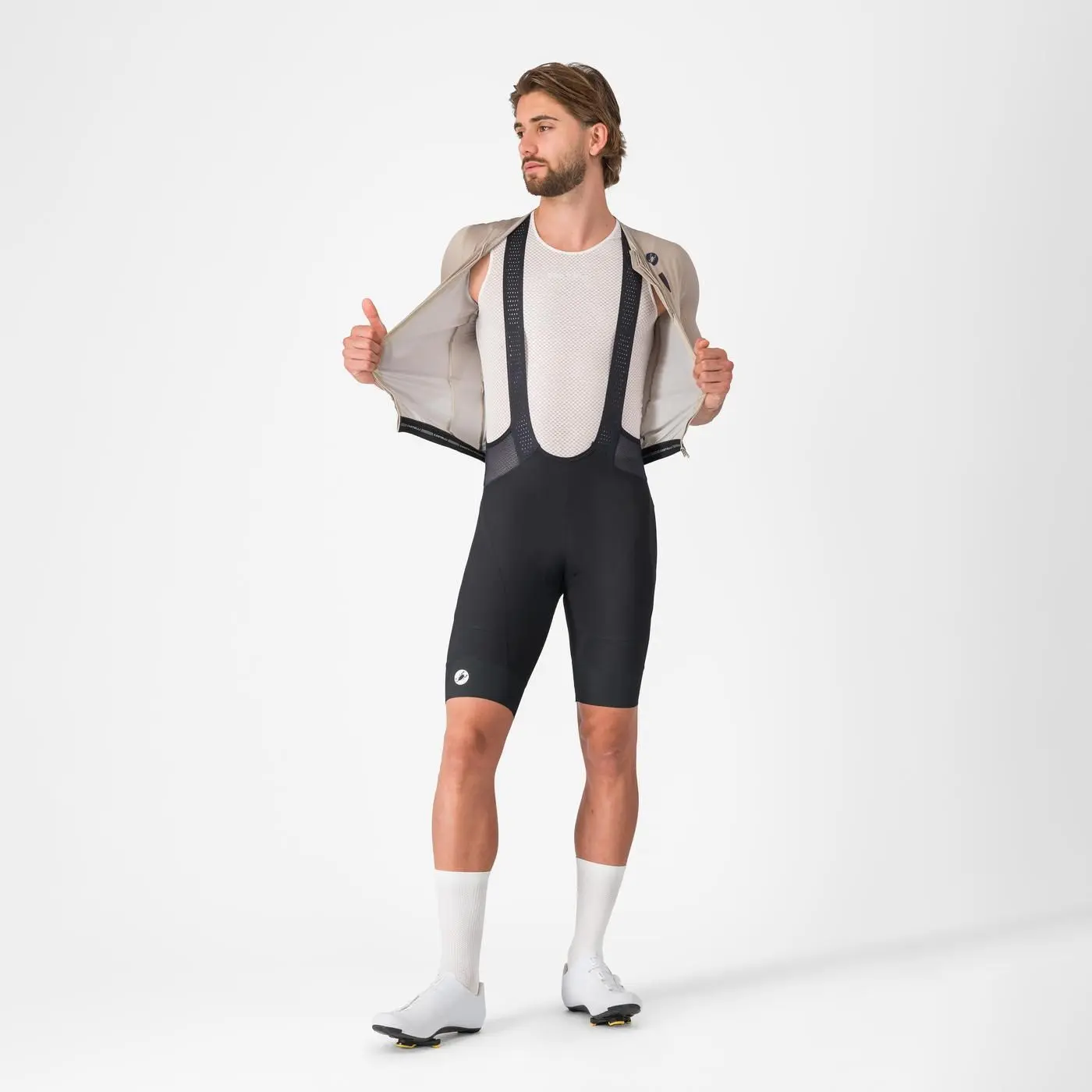 Culotte castelli endurance bibshort de gran fondo con badana Progetto X2 en Bikes Click