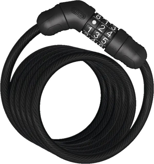 Candado abus star 4508c negro con combinacion para bicicleta en Bikes Click