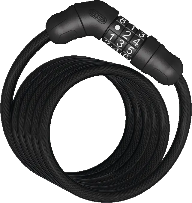 Candado abus star 4508c negro con combinacion para bicicleta en Bikes Click