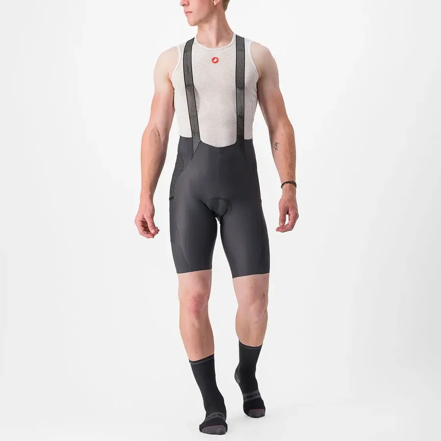 Culotte castelli free unlimited de ciclismo gravel con bolsillos en Bikes Click
