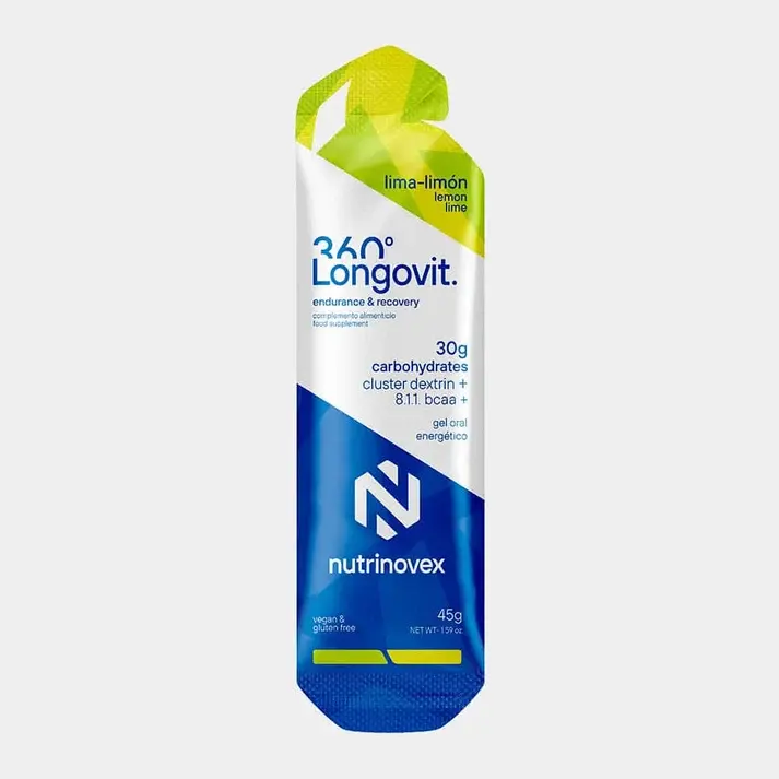 Gel energetico de alta carga longovit 360 gel 30 50g cho de nutrinovex en Bikes Click