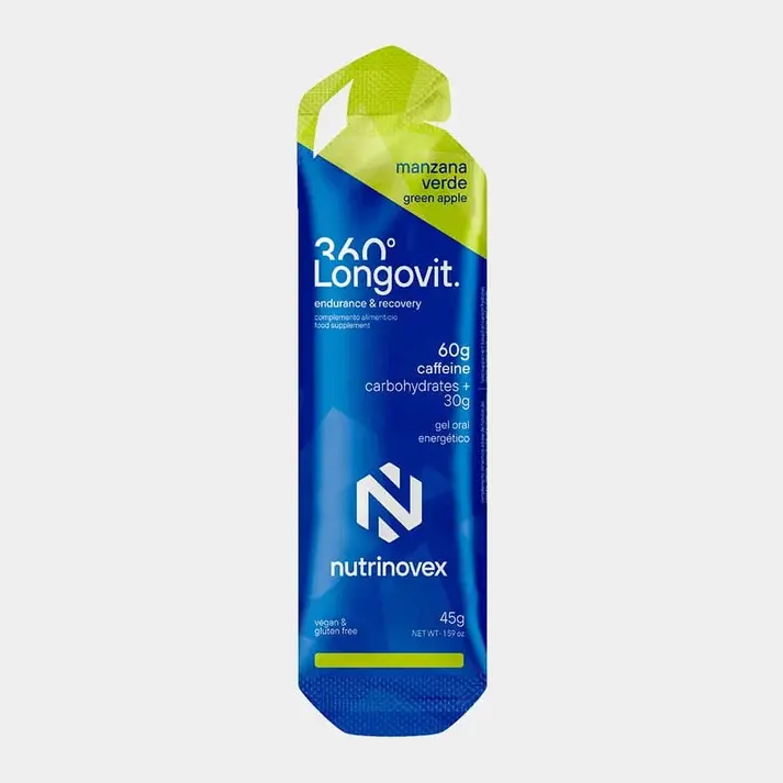 Gel energetico de alta carga longovit 360 gel 30 50g cho de nutrinovex en Bikes Click