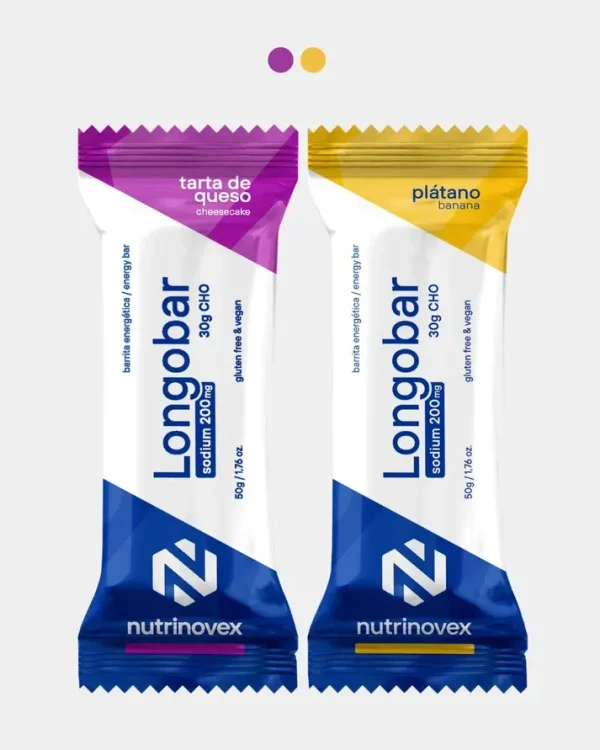 Barrita energetica de frutos secos y cereales barrita longobar de nutrinovex en Bikes Click