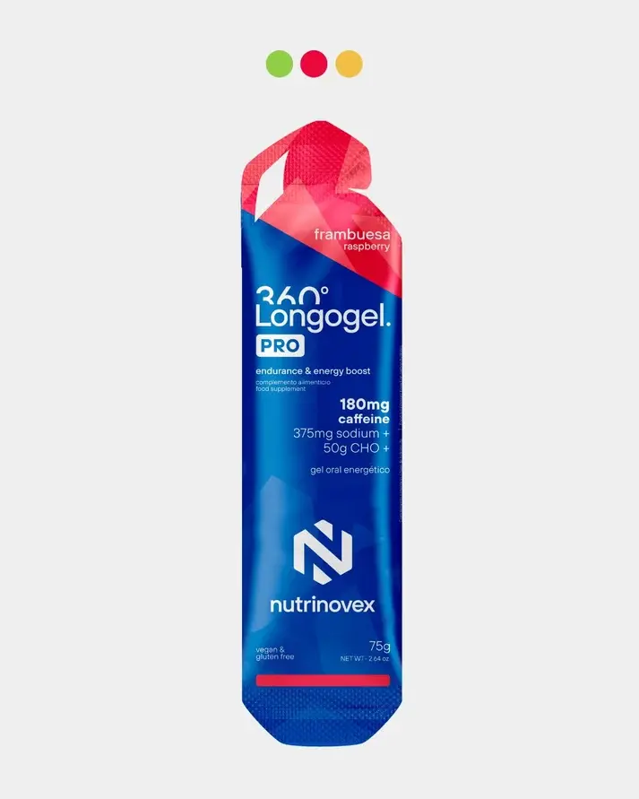 Gel energetico de rapida absorcion longogel 360 pro de nutrinovex en Bikes Click