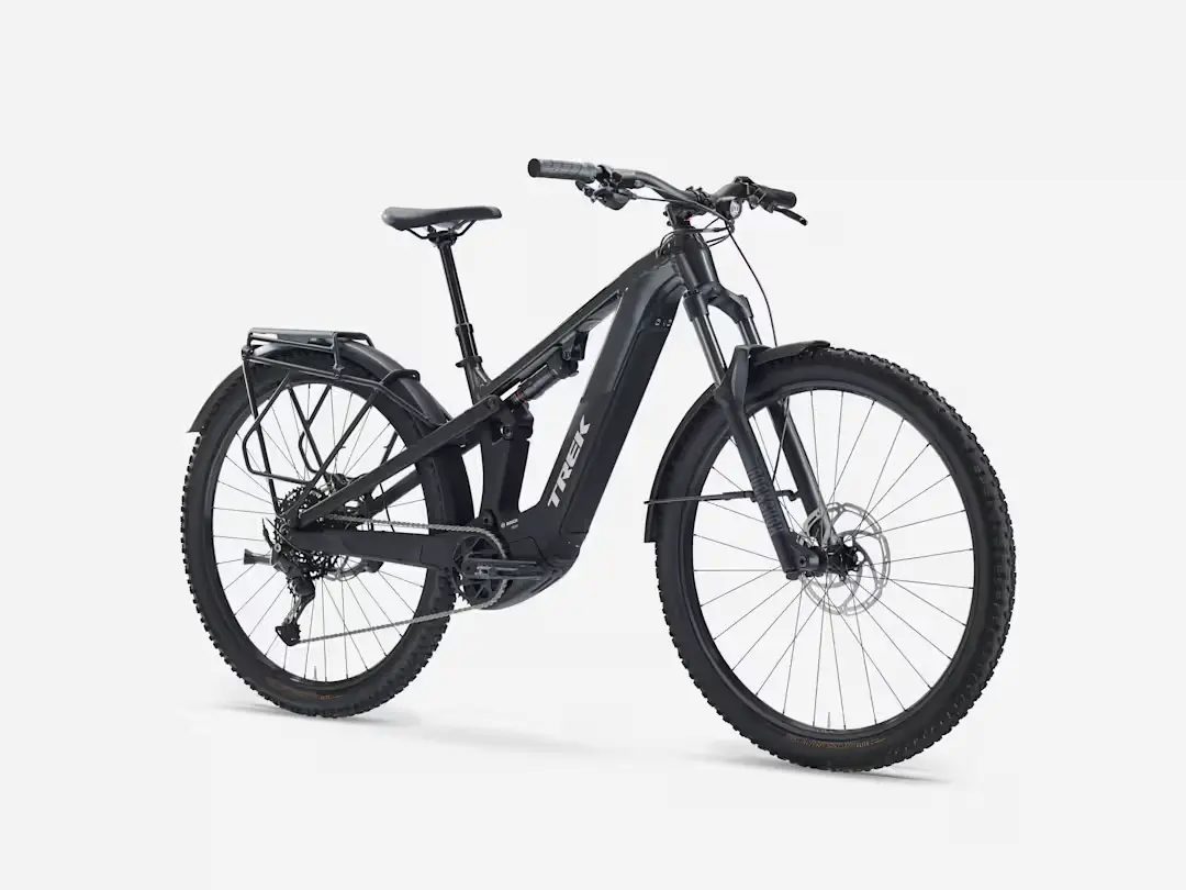Bicicleta electrica de montana trek powerfly fs 4 equipped 800 gen 4 con luces y portabultos en Bikes Click