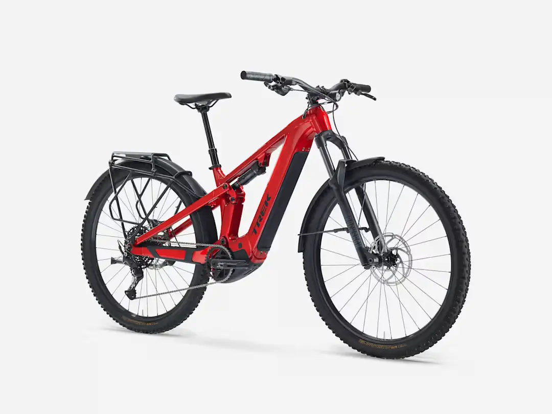 Bicicleta electrica de montana trek powerfly fs 4 equipped 800 gen 4 con luces y portabultos en Bikes Click