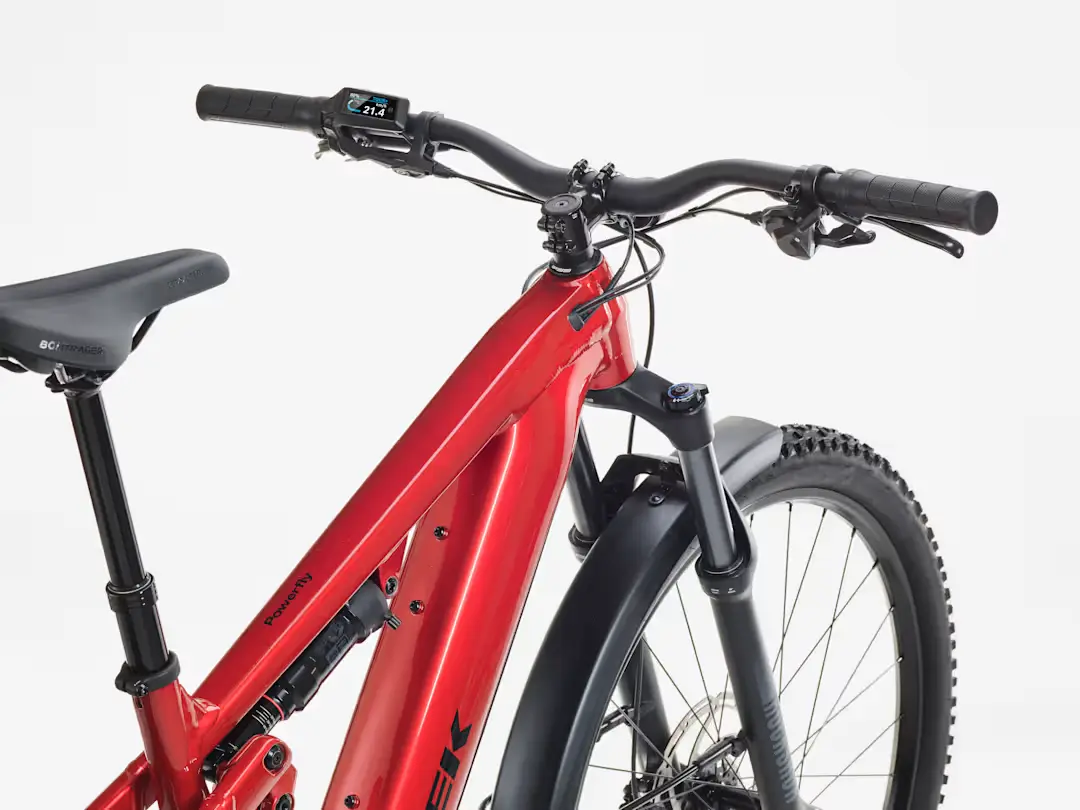 Bicicleta electrica de montana trek powerfly fs 4 equipped 800 gen 4 con luces y portabultos en Bikes Click