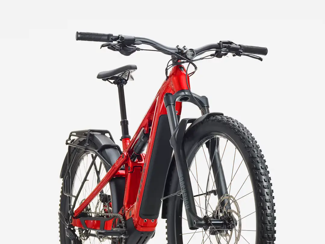 Bicicleta electrica de montana trek powerfly fs 4 equipped 800 gen 4 con luces y portabultos en Bikes Click