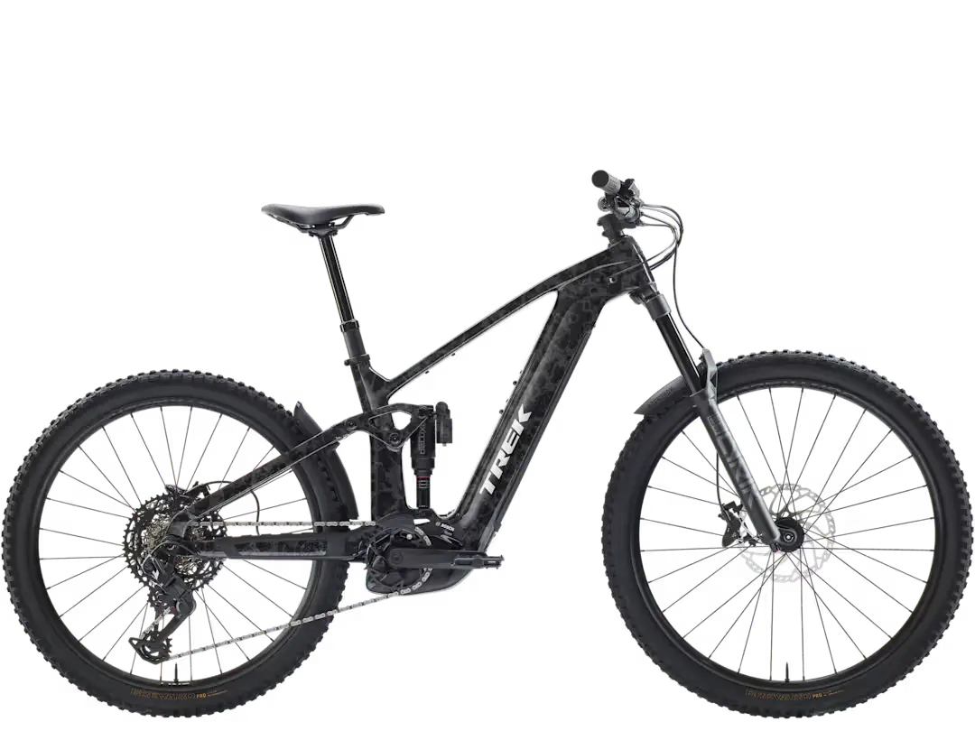 Bicicleta electrica de enduro de carbono trek rail 9 7 gen 5 con bateria de 800wh en Bikes Click