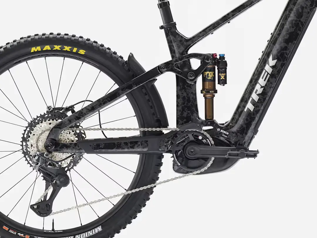 Bicicleta electrica de enduro de carbono trek rail 9 8 gen 5 con bateria de 800wh en Bikes Click
