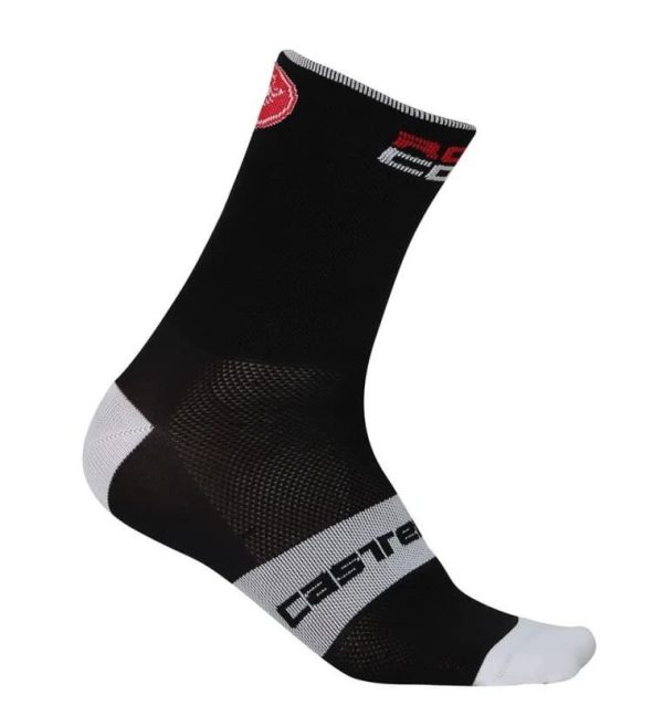 Calcetines castelli rosso Corsa de alta competición para ciclismo en Bikes Click