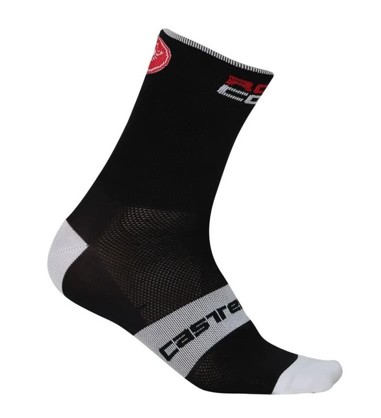 Calcetines castelli rosso Corsa de alta competición para ciclismo en Bikes Click