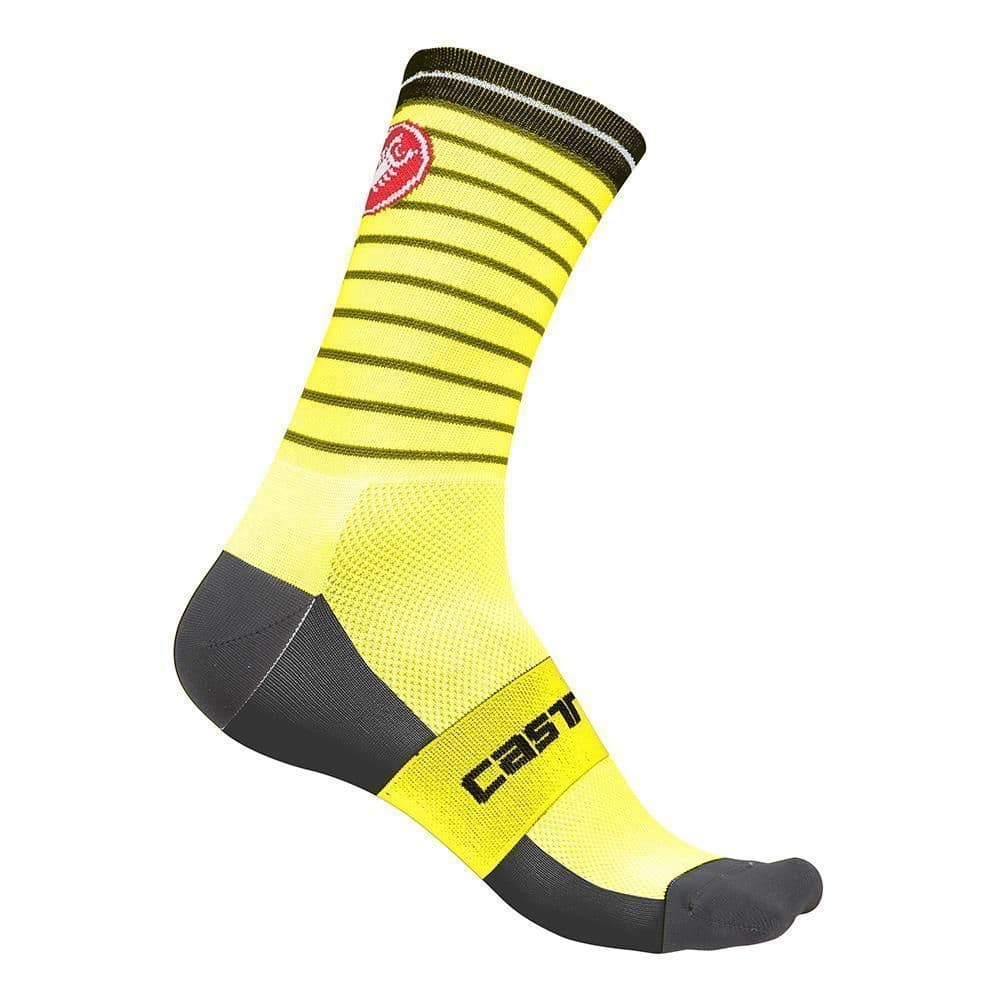 Calcetines castelli podio doppio de caña de 13 cm para ciclismo en Bikes Click