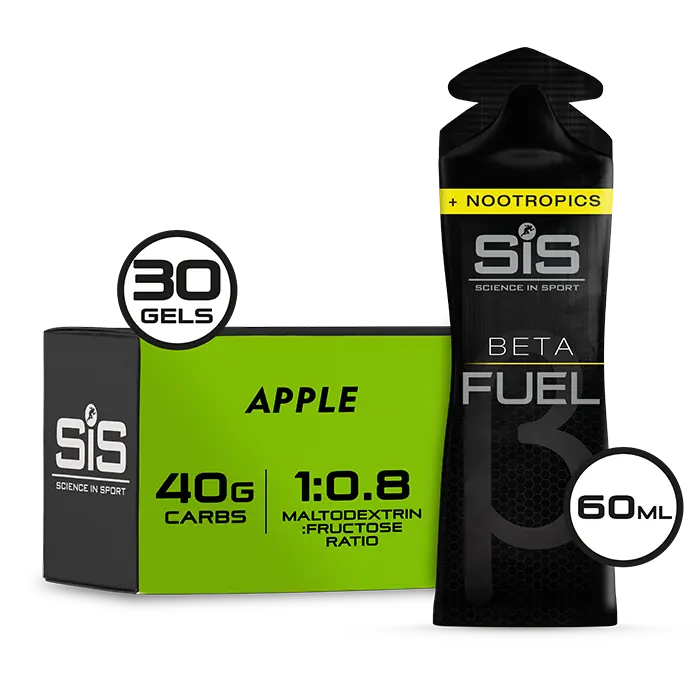 Gel sis beta nootropics 60ml sabor manzana en Bikes Click