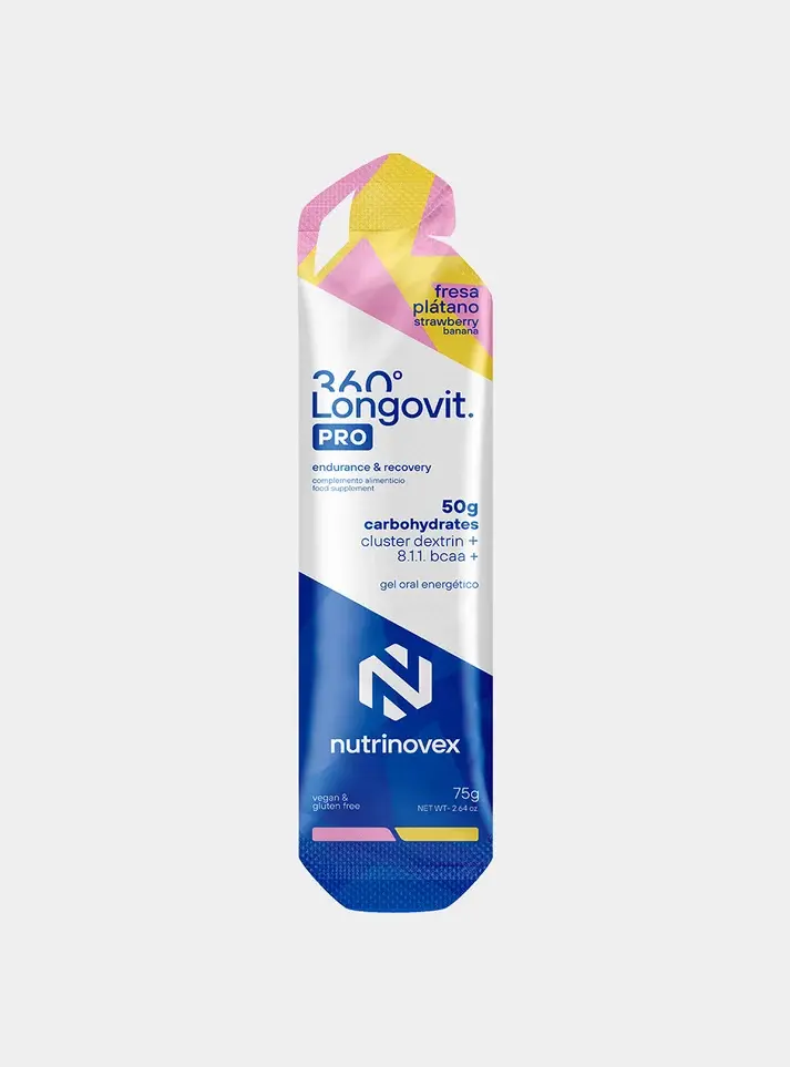 Gel energetico de alta carga longovit 360 gel 30 50g cho de nutrinovex en Bikes Click