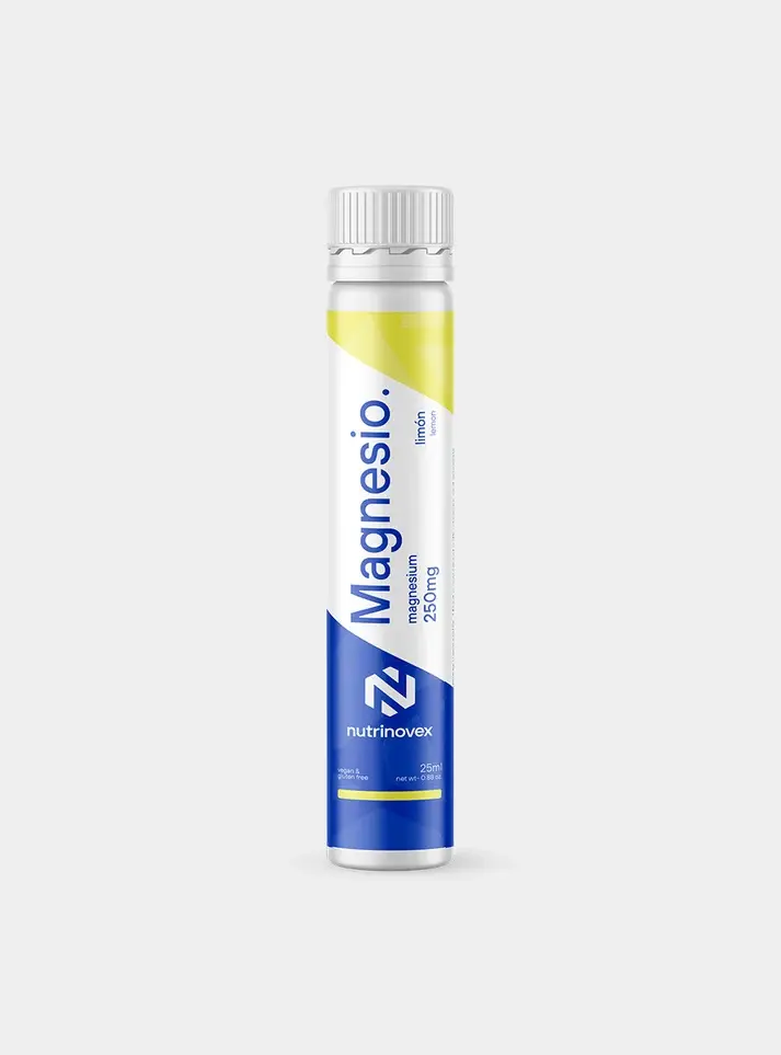Suplemento deportivo de magnesio nutrinovex 250 mg para ciclismo en Bikes Click