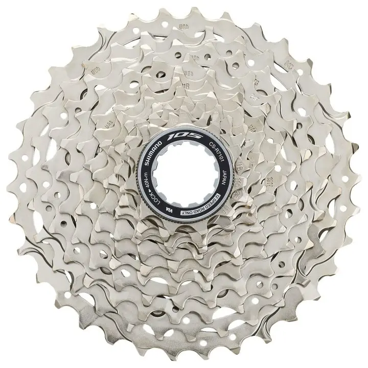Cassette de carretera 12 velocidades 11 a 34 dientes cassette shimano 105 r7101 en Bikes Click