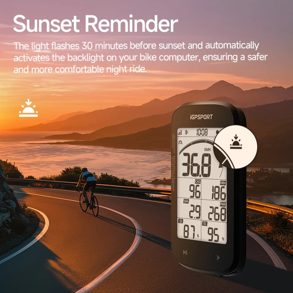 Ciclocomputador igpsport bsc100max gps para bicicleta en Bikes Click