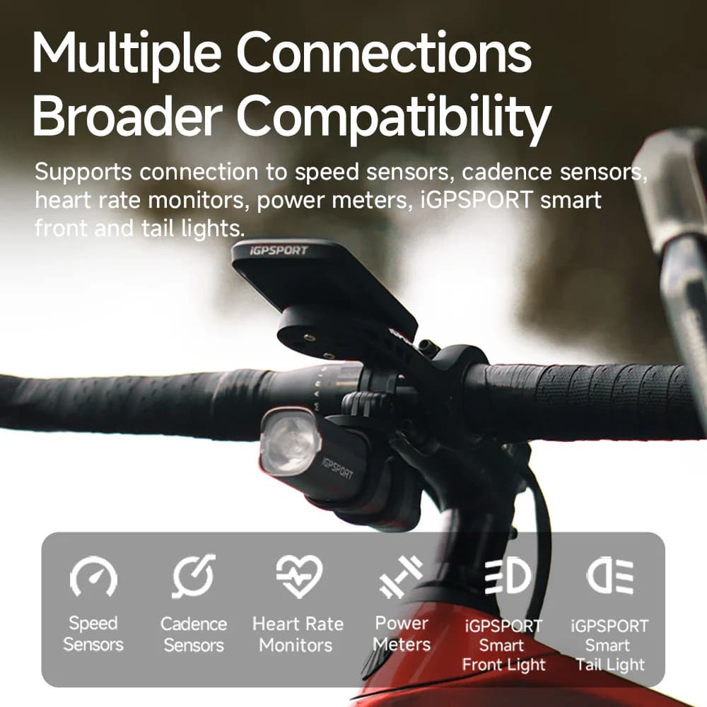 Ciclocomputador igpsport bsc100max gps para bicicleta en Bikes Click