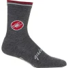 Calcetines castelli quindici soft termicos de lana merino para ciclismo en Bikes Click