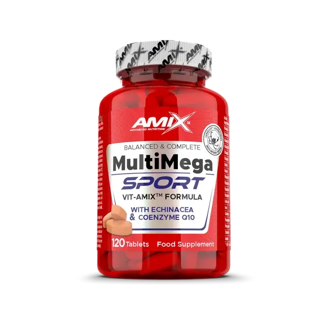 Multivitaminico amix multi megastack 120 tabs de nutricion deportiva en Bikes Click