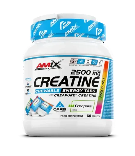 Creatina creapure amix masticable de 60 tabletas de nutricion deportiva en Bikes Click