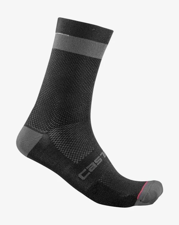 Calcetines castelli alpha 18 termicos de lana merino y primaloft para ciclismo en Bikes Click