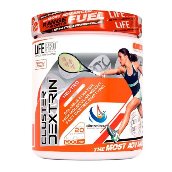 Ciclodextrina cluster dextrin life pro 600g neutro carbohidrato para ciclismo en Bikes Click