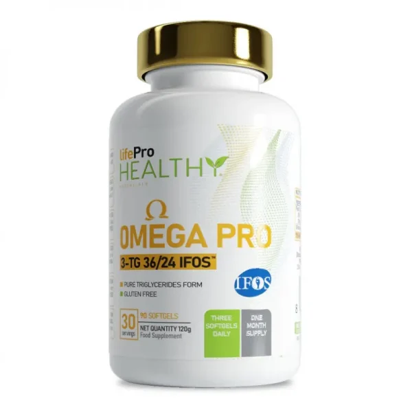 Omega 3 pro ifos TG36/24 Life Pro 90 perlas suplemento de aceite de pescado para ciclismo en Bikes Click